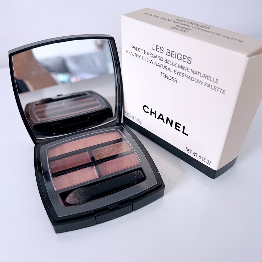 Chanel Les Beiges Healthy Glow Natural Eyeshadow Palette TENDER